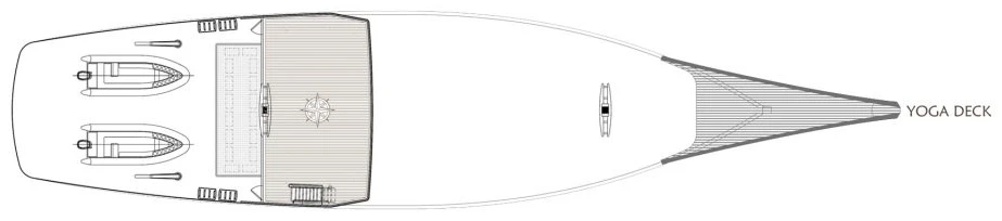 Sundeck & yoga deck plan